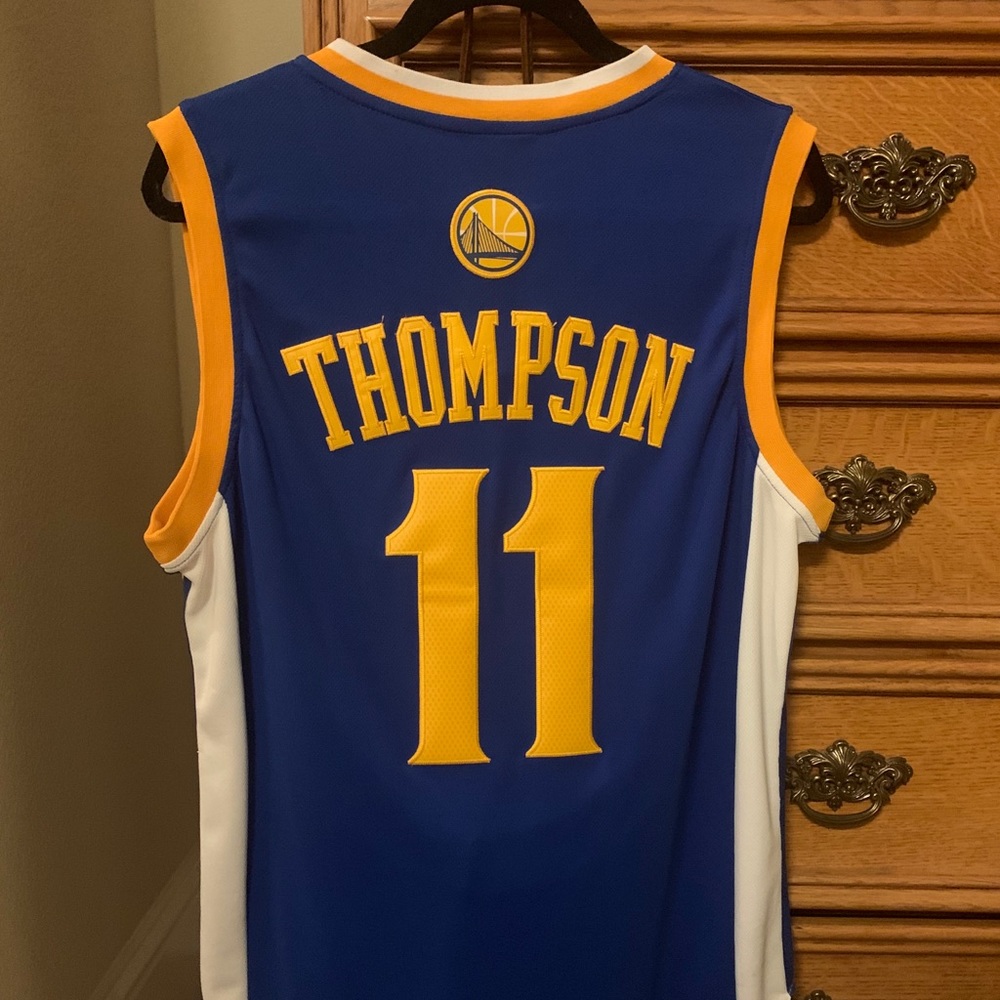 Warriors Klay Thompson jersey size small